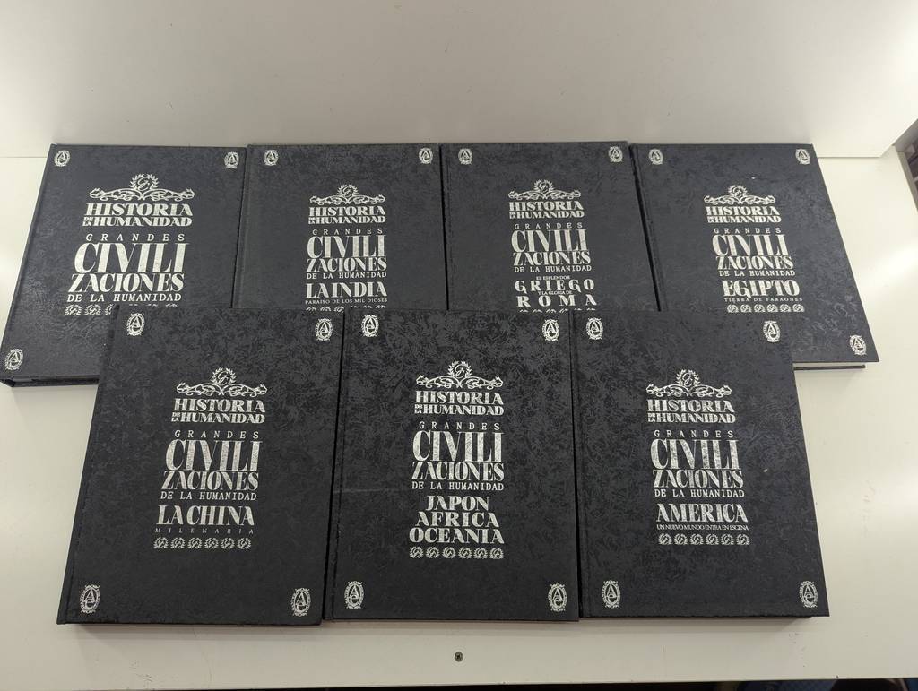 HV12142 TOMOS HISTORIA DE LA HUMANIDAD