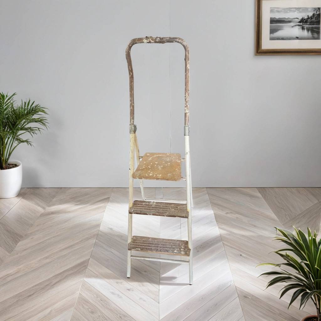 HV10869 ESCALERA CON 3 PELDAÑOS