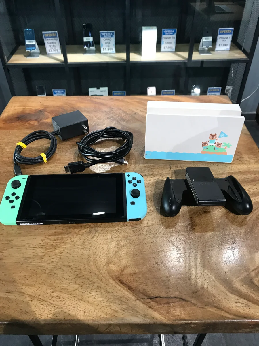 Nintendo Switch 1.1 Animal Crossing Edition (Producto Unico) - Imagen 2